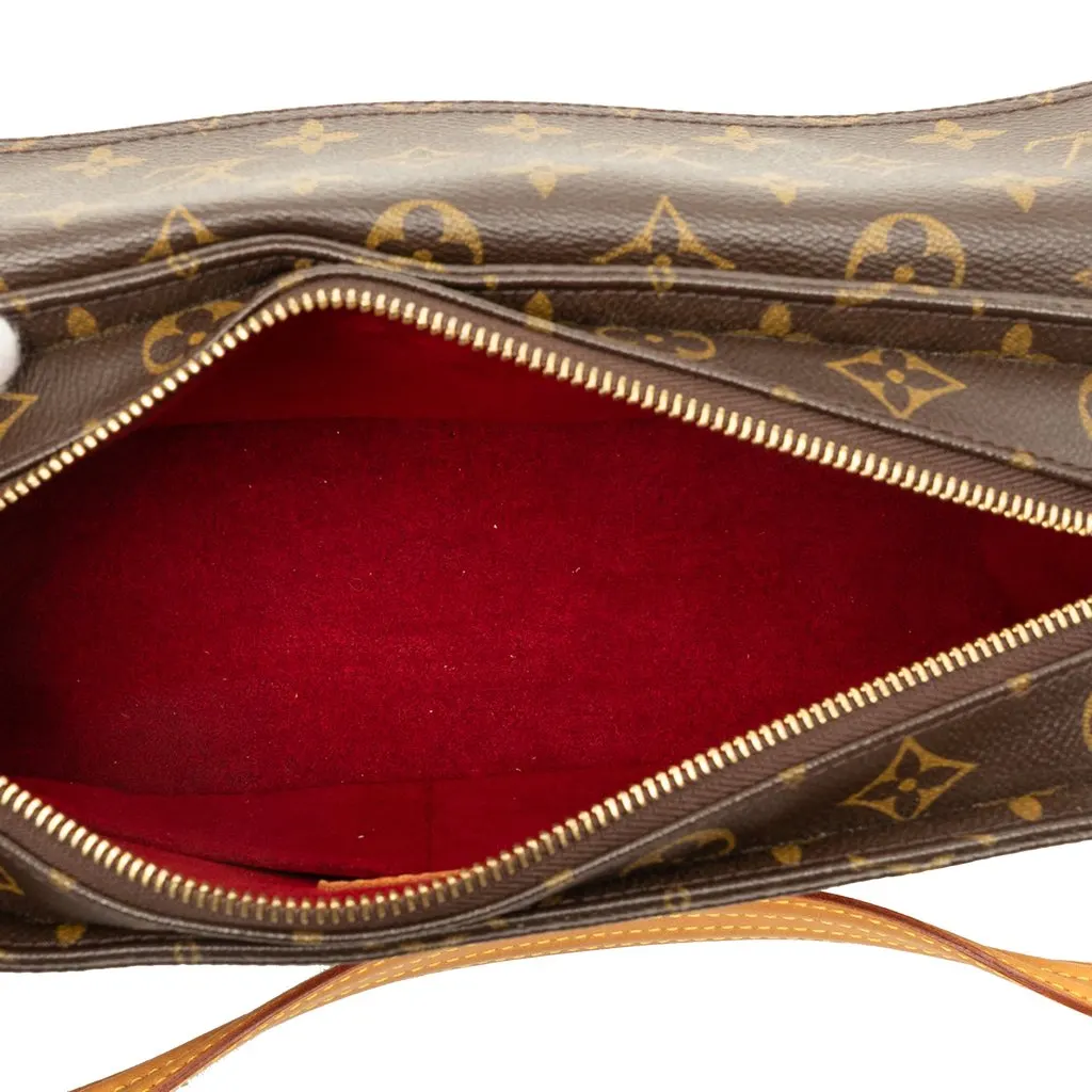 Louis Vuitton Monogram Viva Cite MM Brown Canvas Very good - Model View