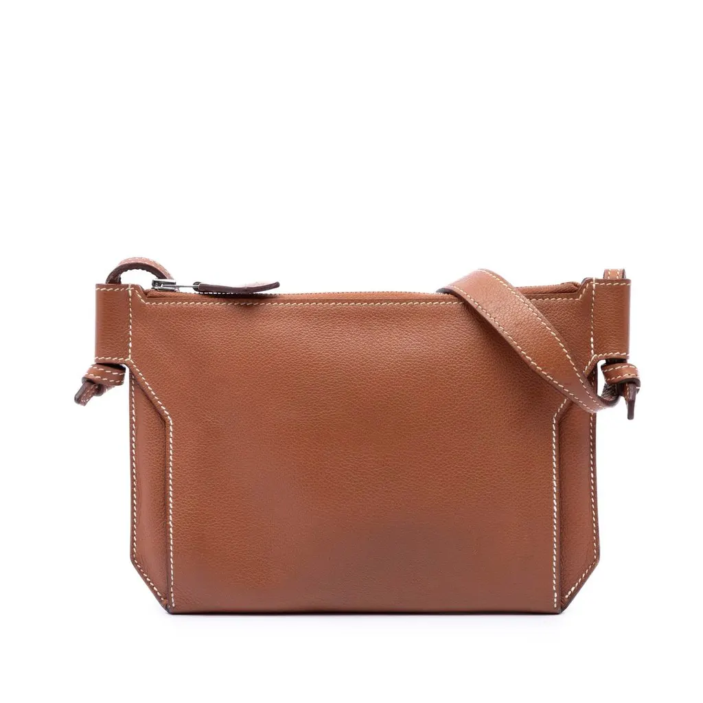 Hermès Evercolor Ultrapla 24 Brown Leather Very good - Front View