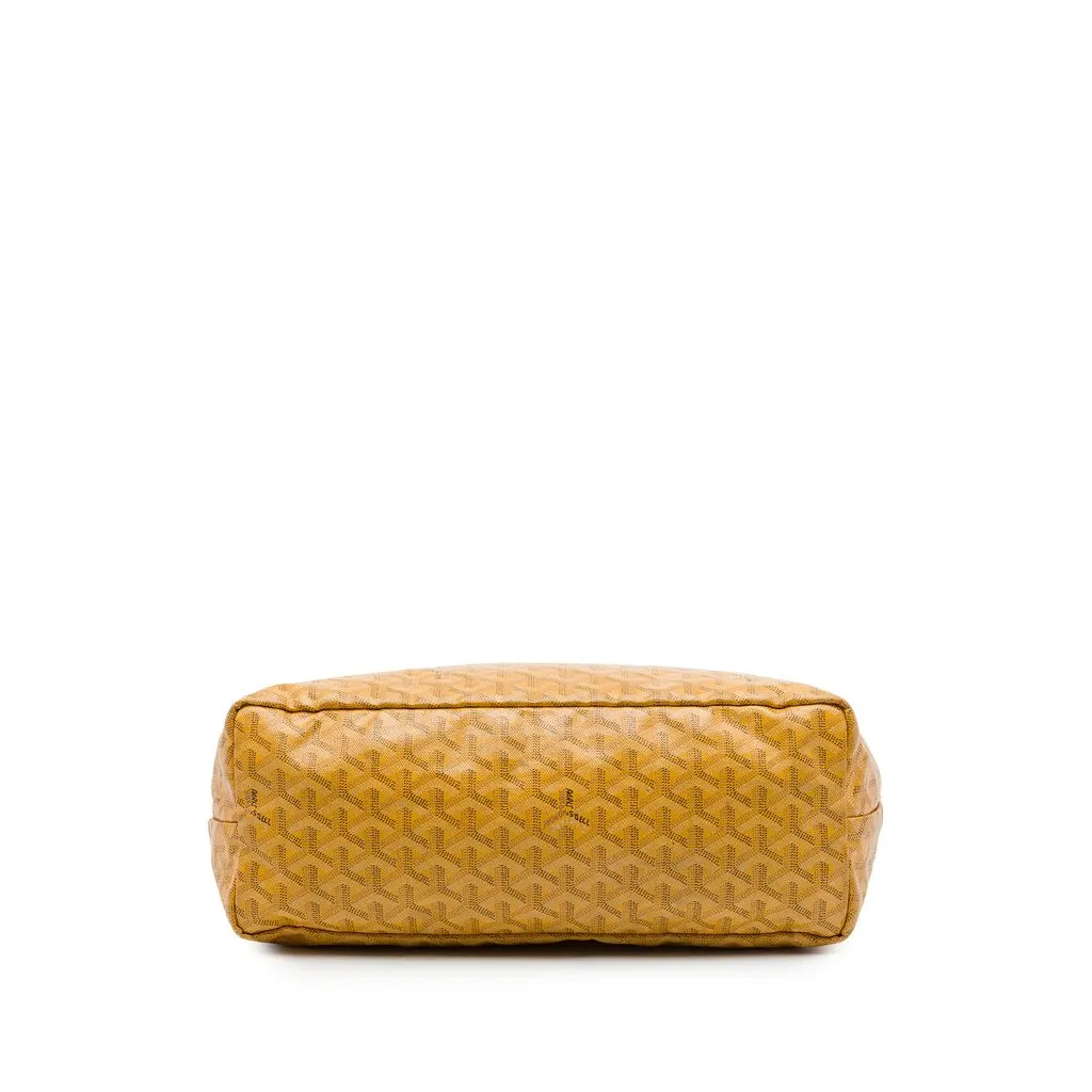 Goyard Goyardine Saint Louis PM Yellow Canvas Very good - Inside View