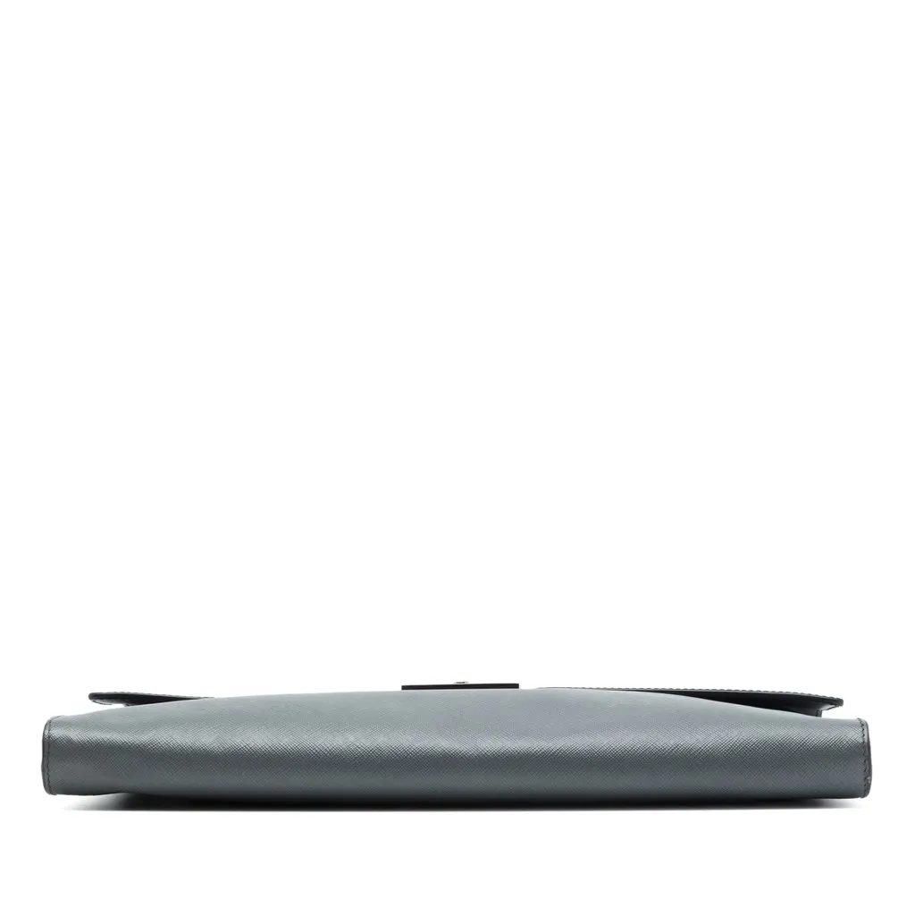 Prada Saffiano Document Holder MultiColor Leather Very good - Inside View