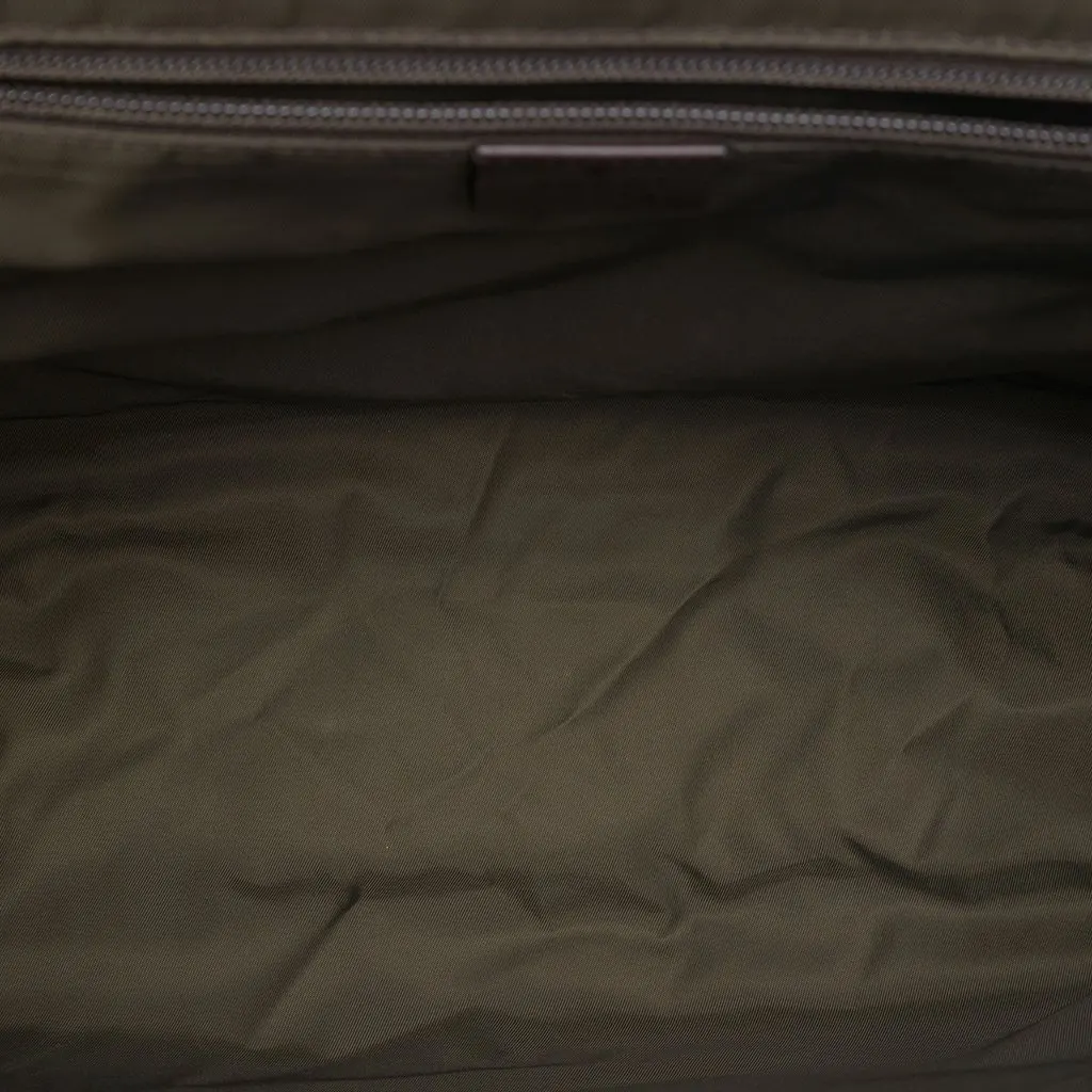 Gucci Large GG Supreme Interlocking G Messenger Bag Beige Very good - Model View