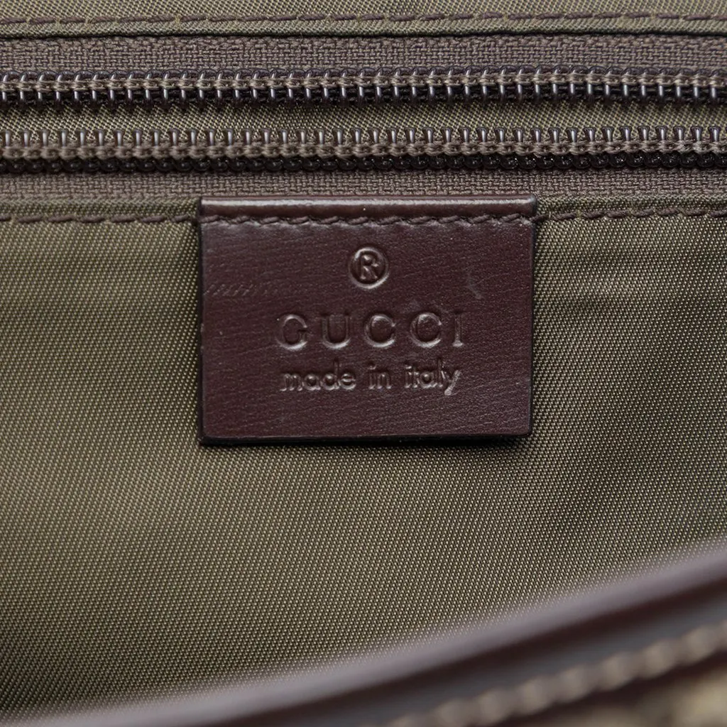 Gucci Large GG Supreme Interlocking G Messenger Bag Beige Very good - Box View