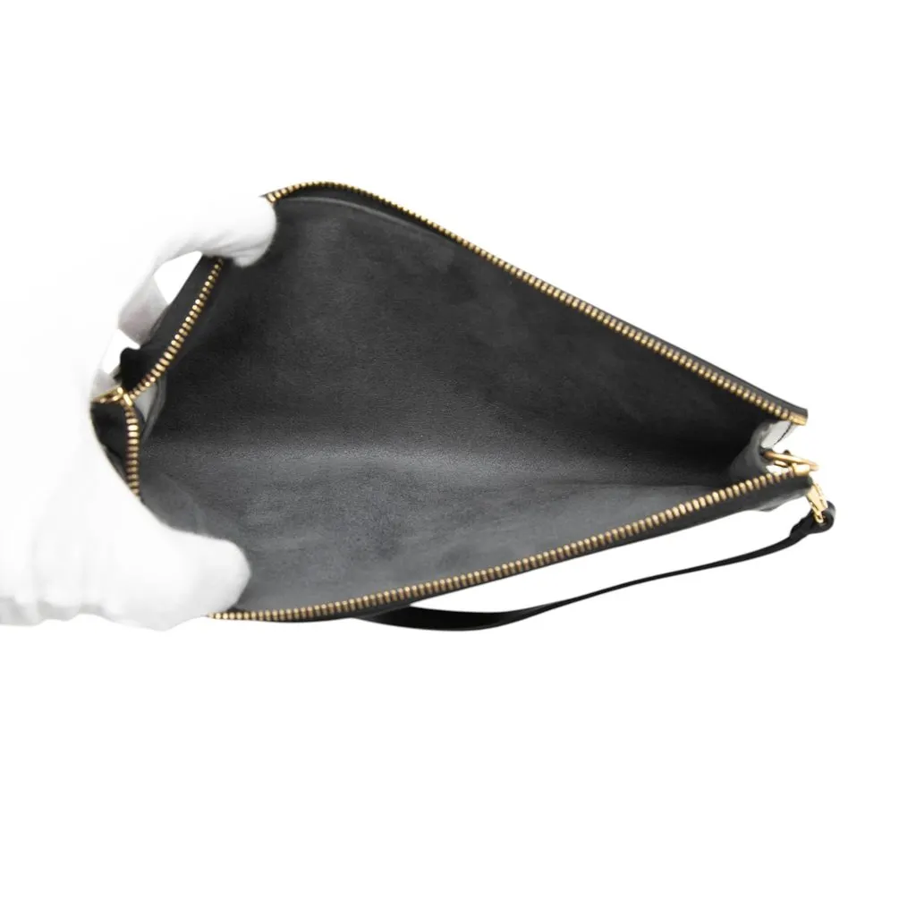 Louis Vuitton Epi Pochette Accessoires Black Leather Very good - Model View