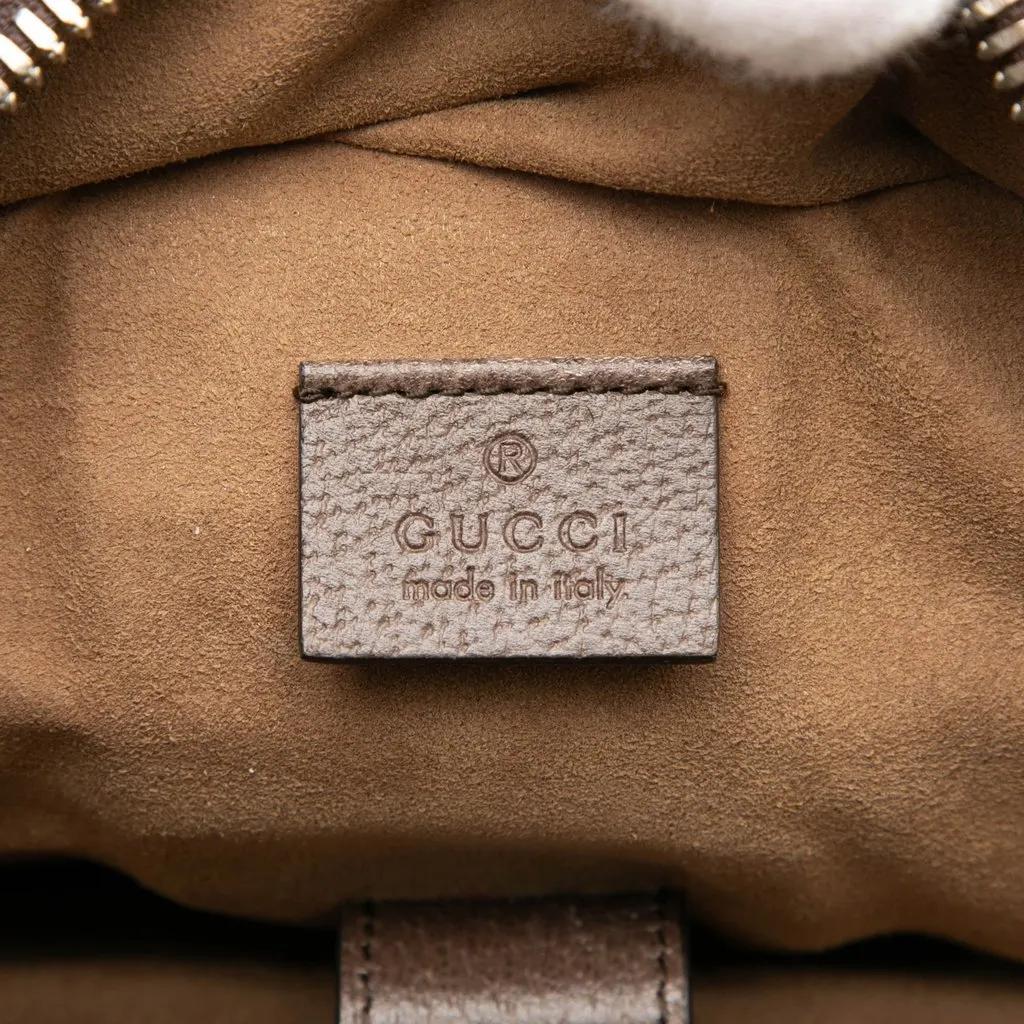 Gucci GG Supreme Tian Backpack Beige Very good - Box View