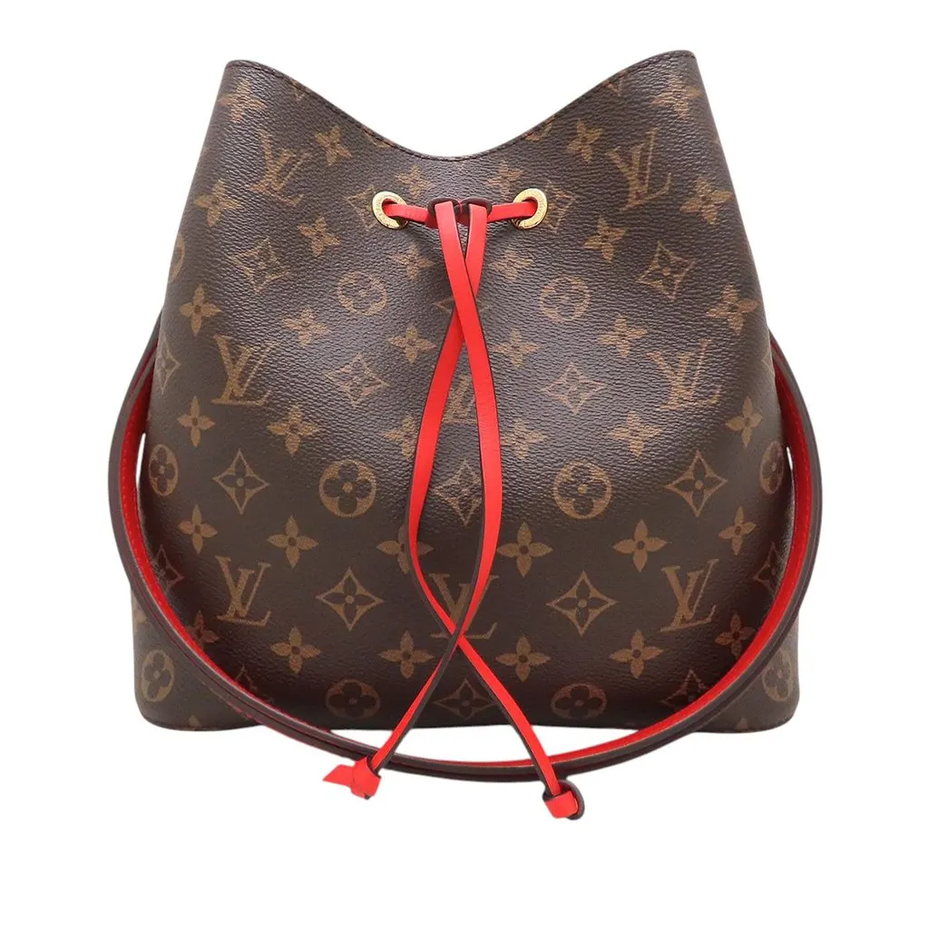 Louis Vuitton Monogram Neonoe MM Brown Very good - Front View
