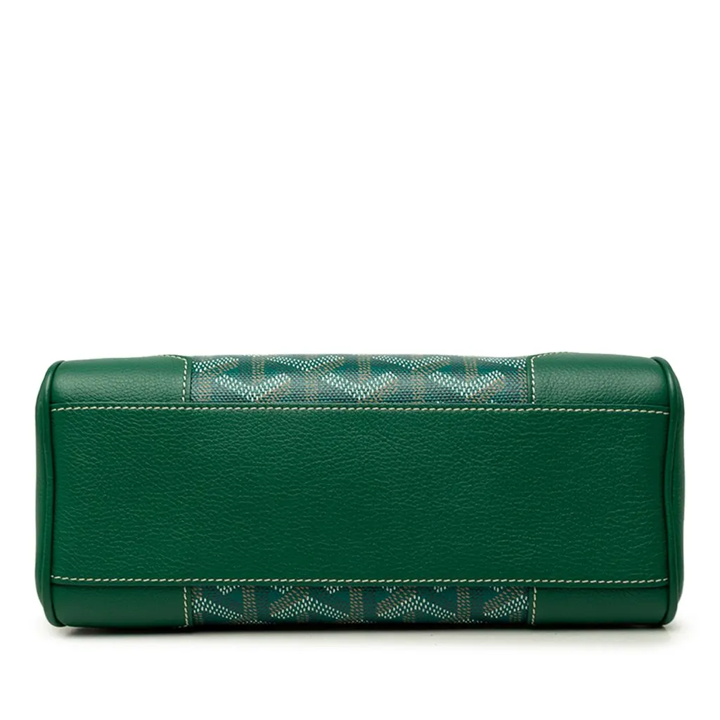 Goyard Mini Goyardine Saigon Souple Green Canvas Very good - Inside View