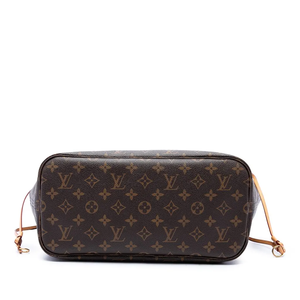 Louis Vuitton Monogram Neverfull MM Brown Canvas Very good - Inside View