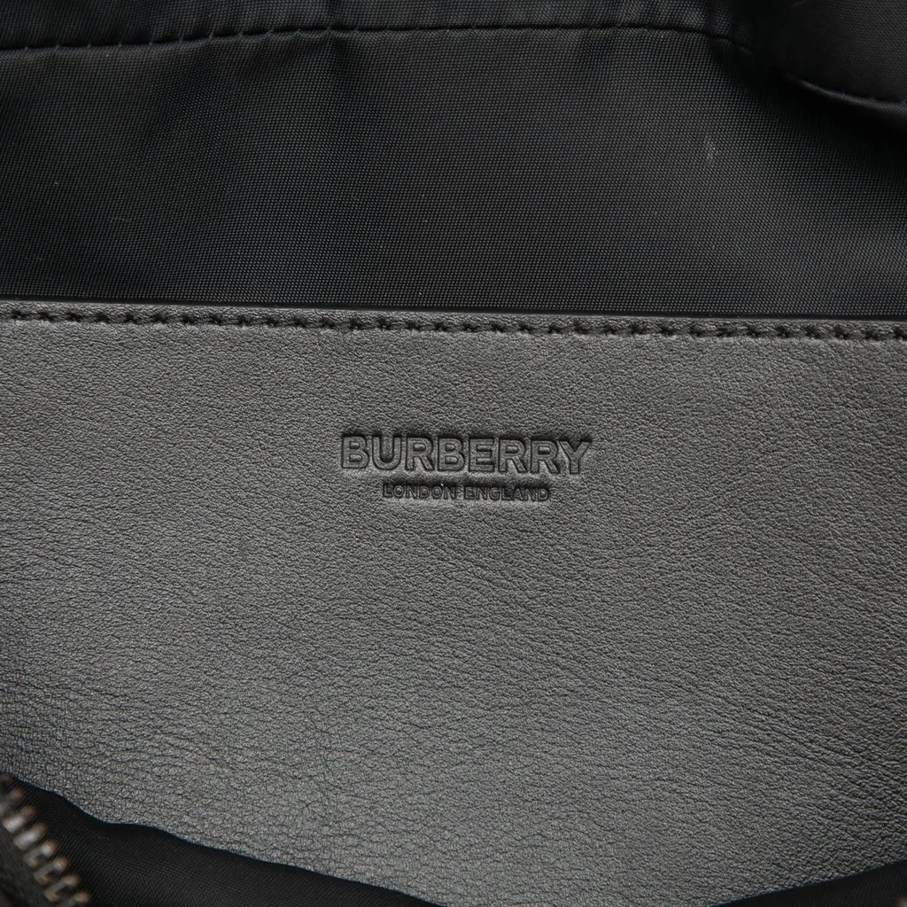 Burberry TB Monogram Nylon Sonny Belt Bag Black Polyamide Very good - Box View