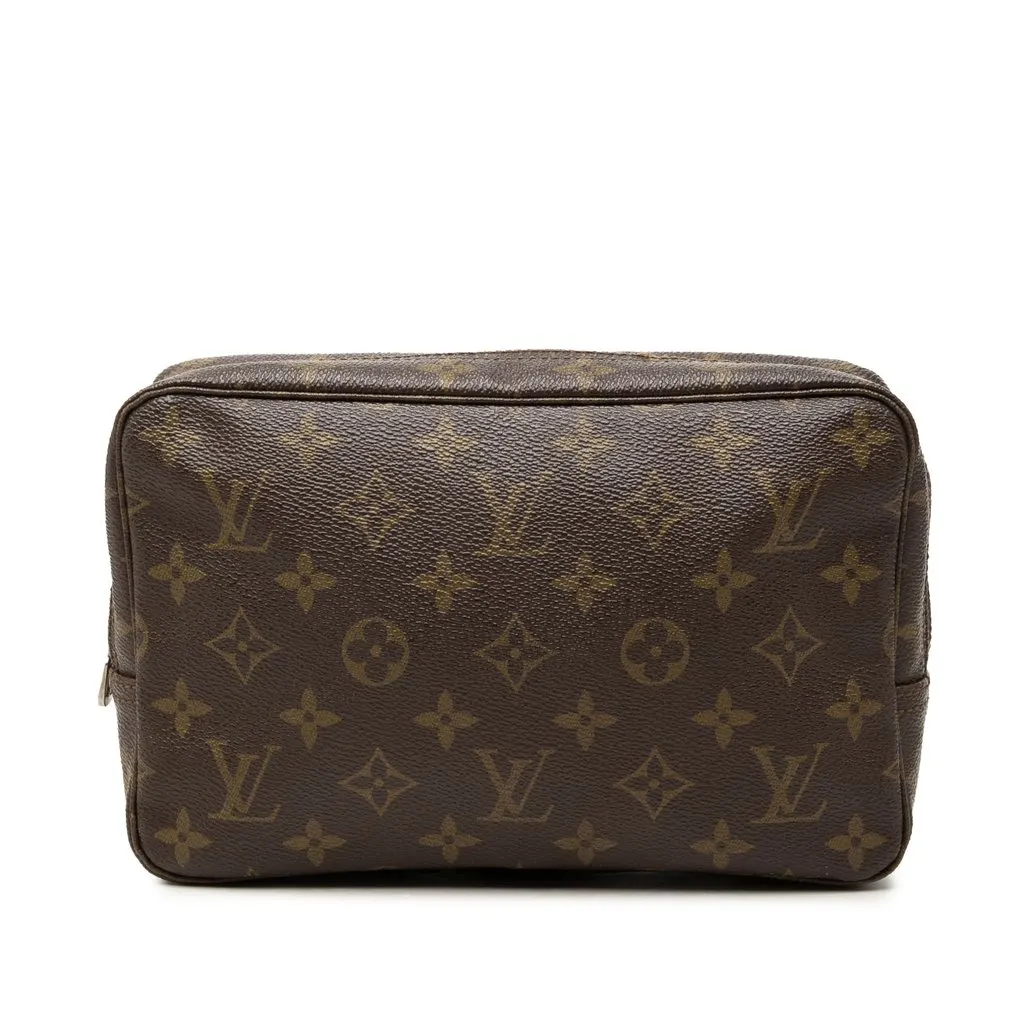 Louis Vuitton Monogram Trousse Toilette 23 Brown Very good - Front View