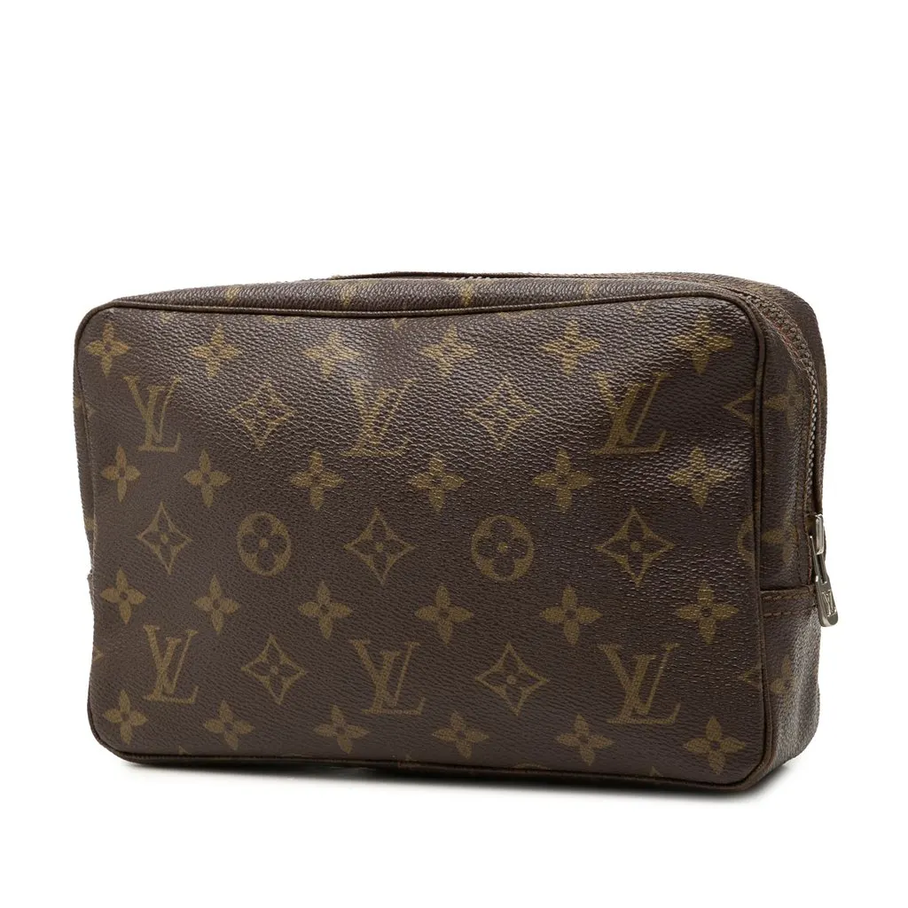 Louis Vuitton Monogram Trousse Toilette 23 Brown Very good - Back View