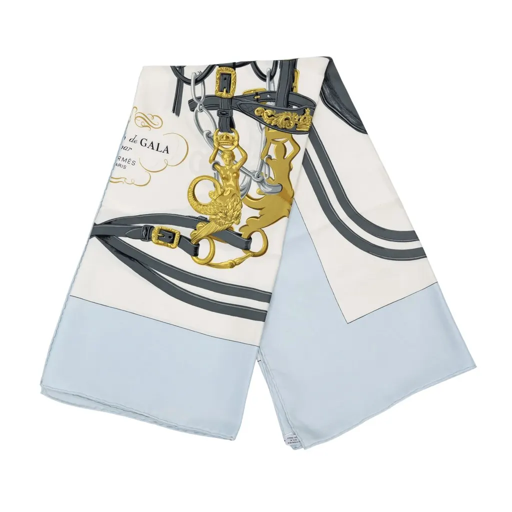 Hermès Brides de Gala Silk Scarf 90