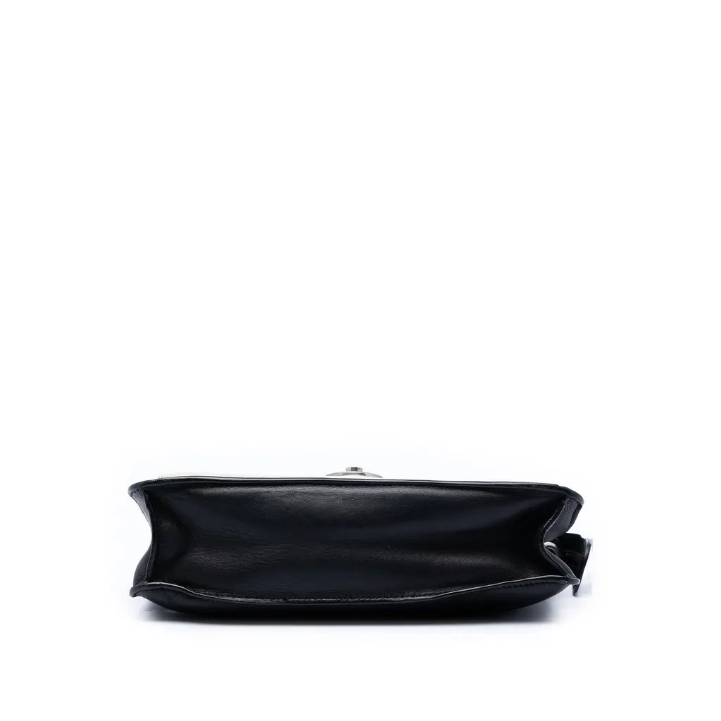Celine Bicolor Leather Pocket Envelope Zip Crossbody Black Leather Very good - Inside View