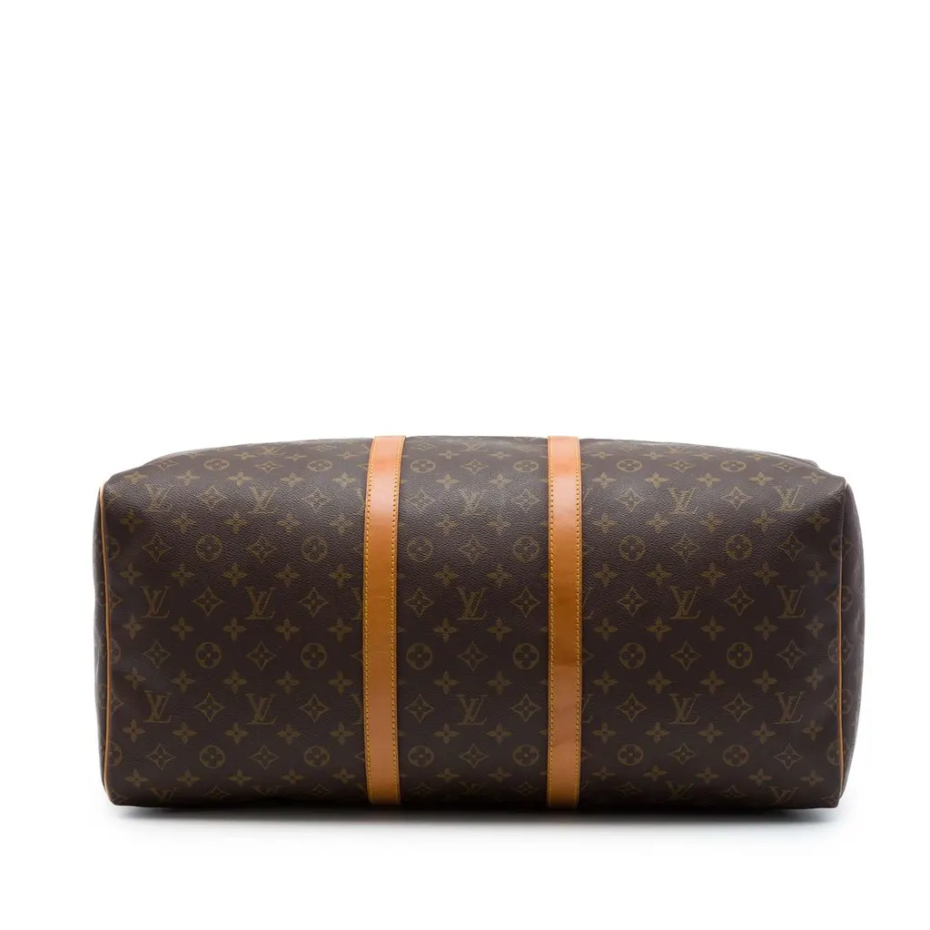 Louis Vuitton Monogram Keepall 55 Brown Canvas Very good - Inside View