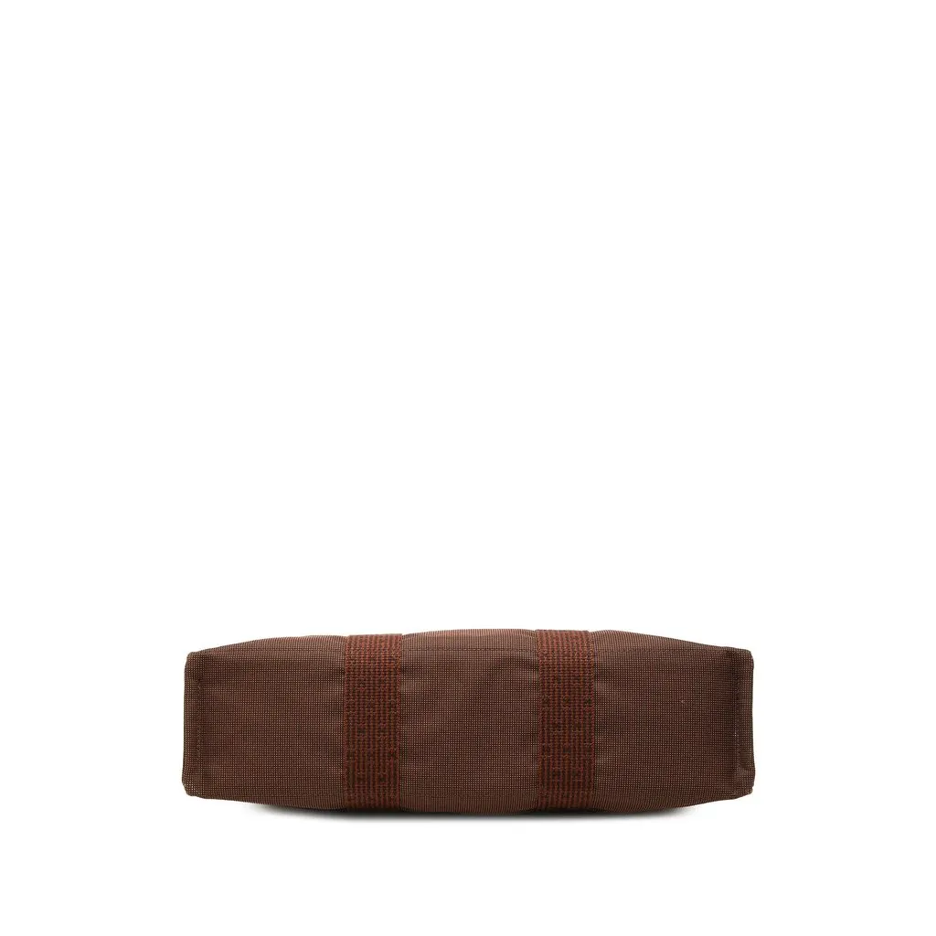 Hermès Canvas Herline MM Brown Canvas Very good - Inside View