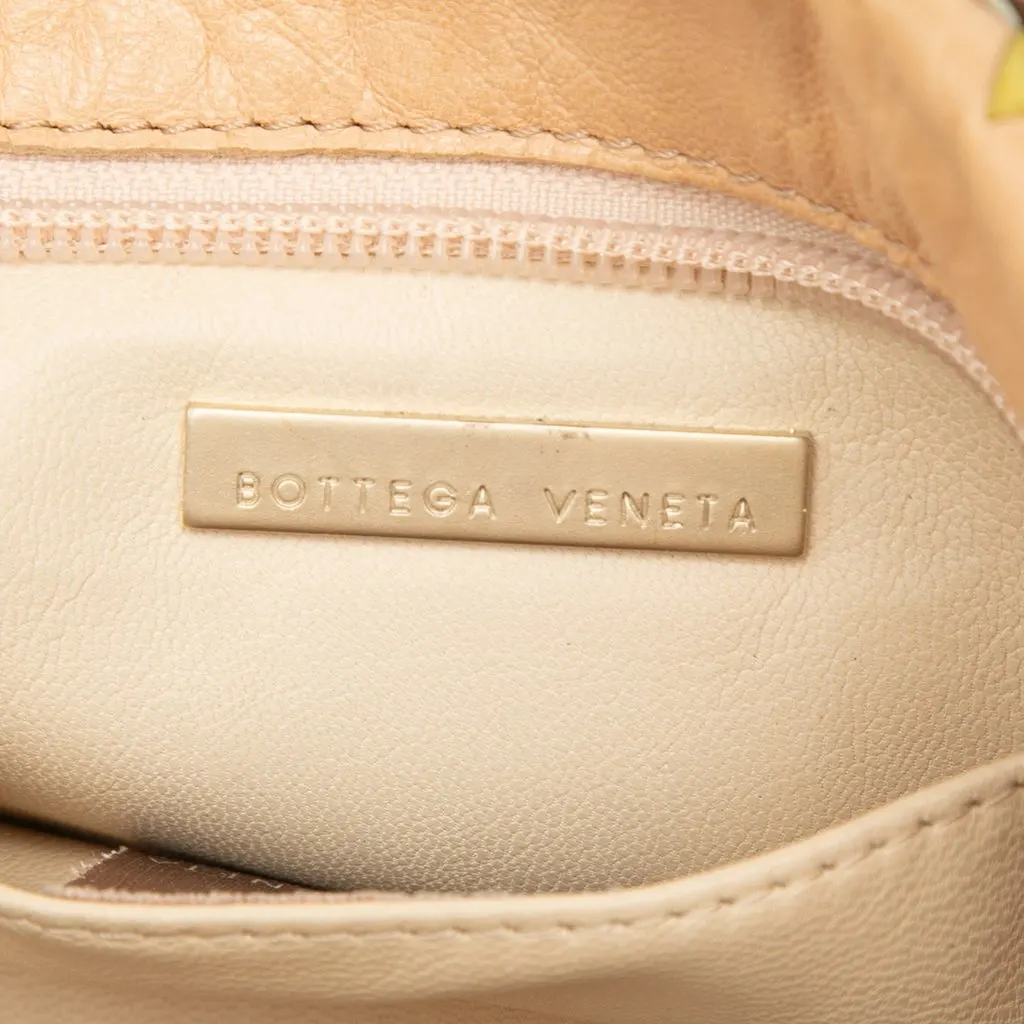 Bottega Veneta Multicolore Nappa Intrecciato Shoulder Bag Beige Leather Very good - Box View