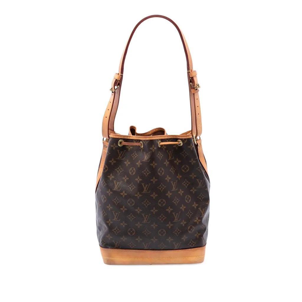 Louis Vuitton Monogram Noe GM Brown Very good - Front View