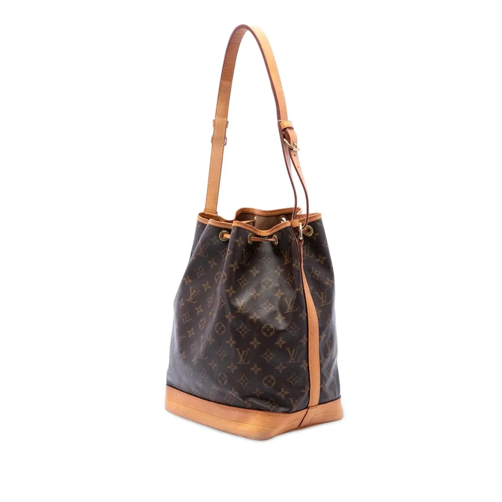 Louis Vuitton Monogram Noe GM Brown Very good - Back View