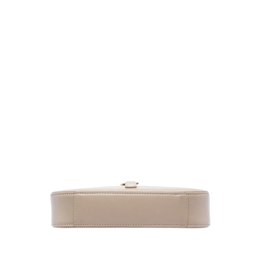 Saint Laurent Mini Smooth Calfskin Le 5 a 7 Beige Leather Very good - Inside View