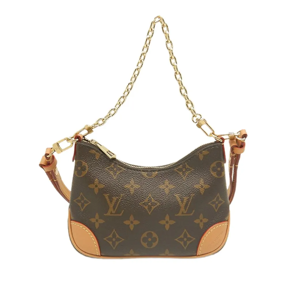 Louis Vuitton Monogram Nano Boulogne Brown Very good - Front View