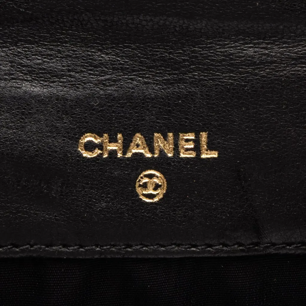 Chanel CC Caviar Coin Pouch Black Leather Very good - Box View