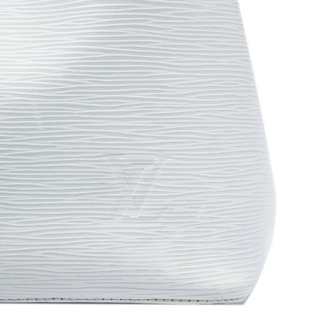 Louis Vuitton Epi NeoNoe MM White Leather Very good - Box View