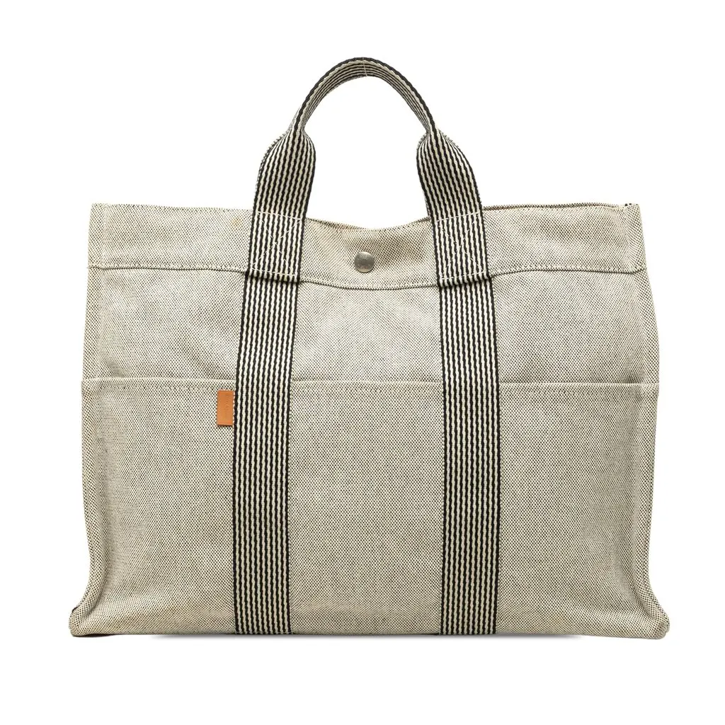 Hermès Canvas Fourre Tout MM MultiColor Very good - Front View