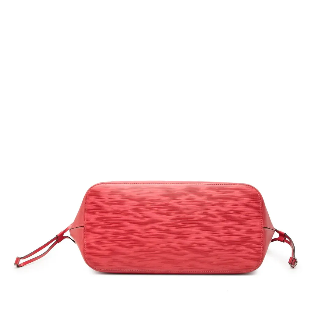 Louis Vuitton Epi Neverfull MM Red Leather Very good - Inside View