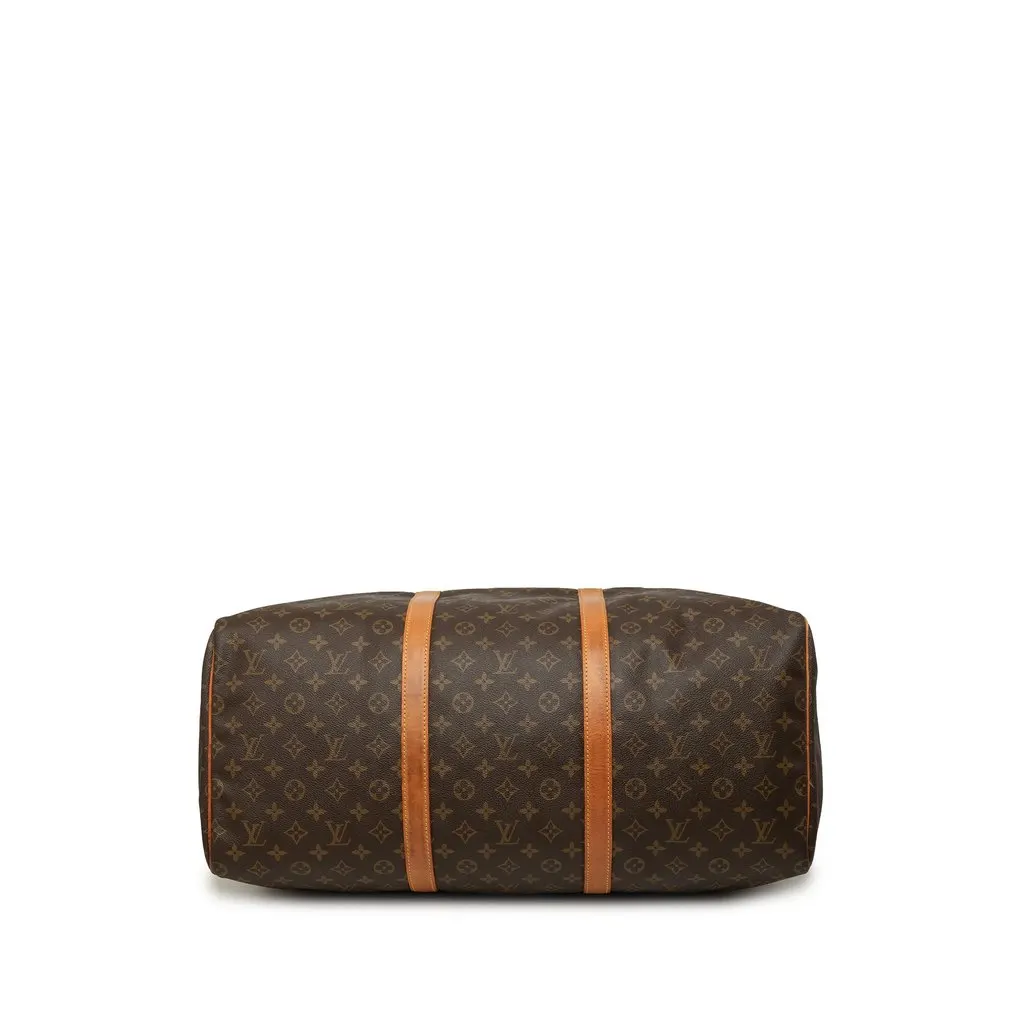Louis Vuitton Monogram Sac Souple 55 Brown Canvas Good - Inside View