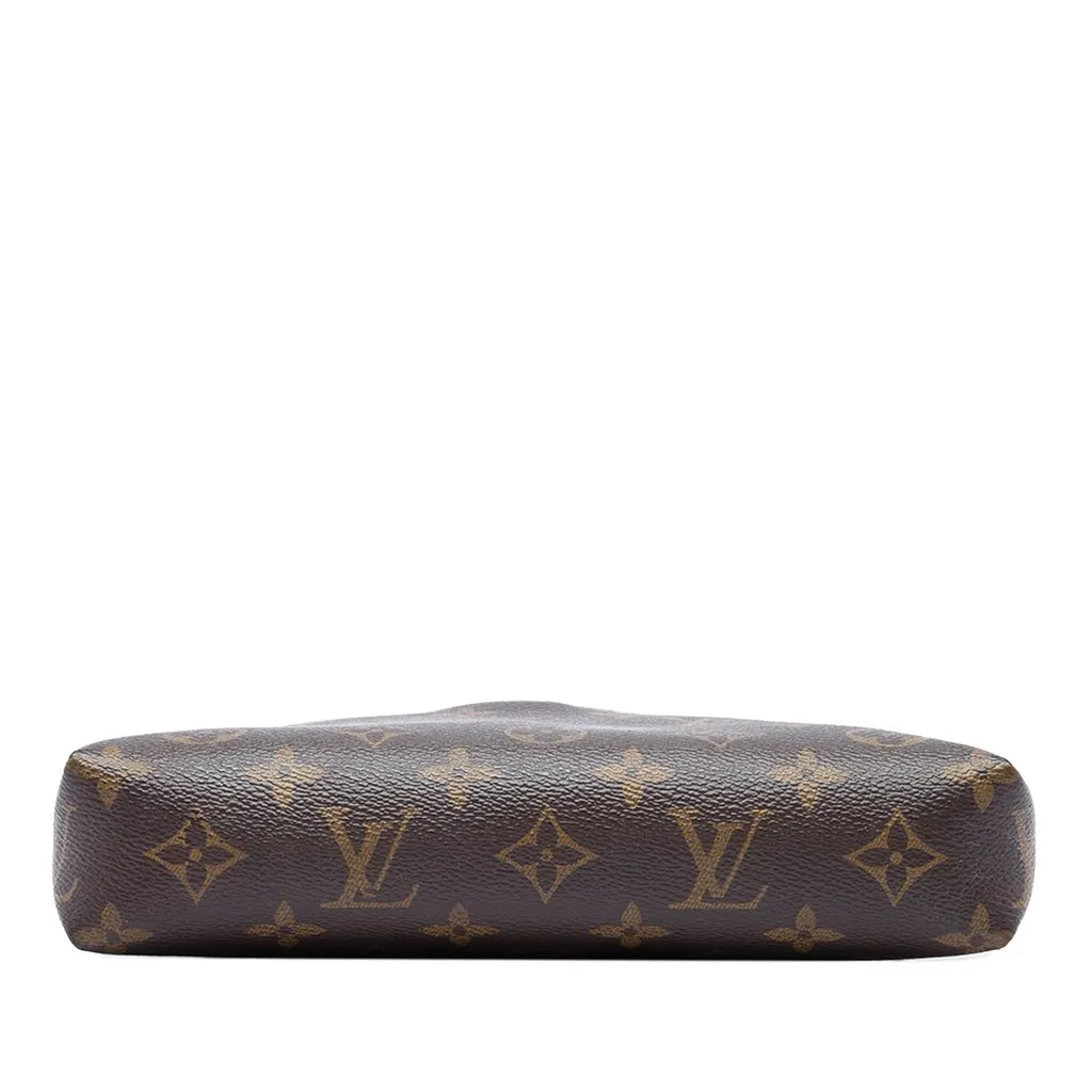 Louis Vuitton Monogram Pallas Clutch Brown Canvas Very good - Inside View