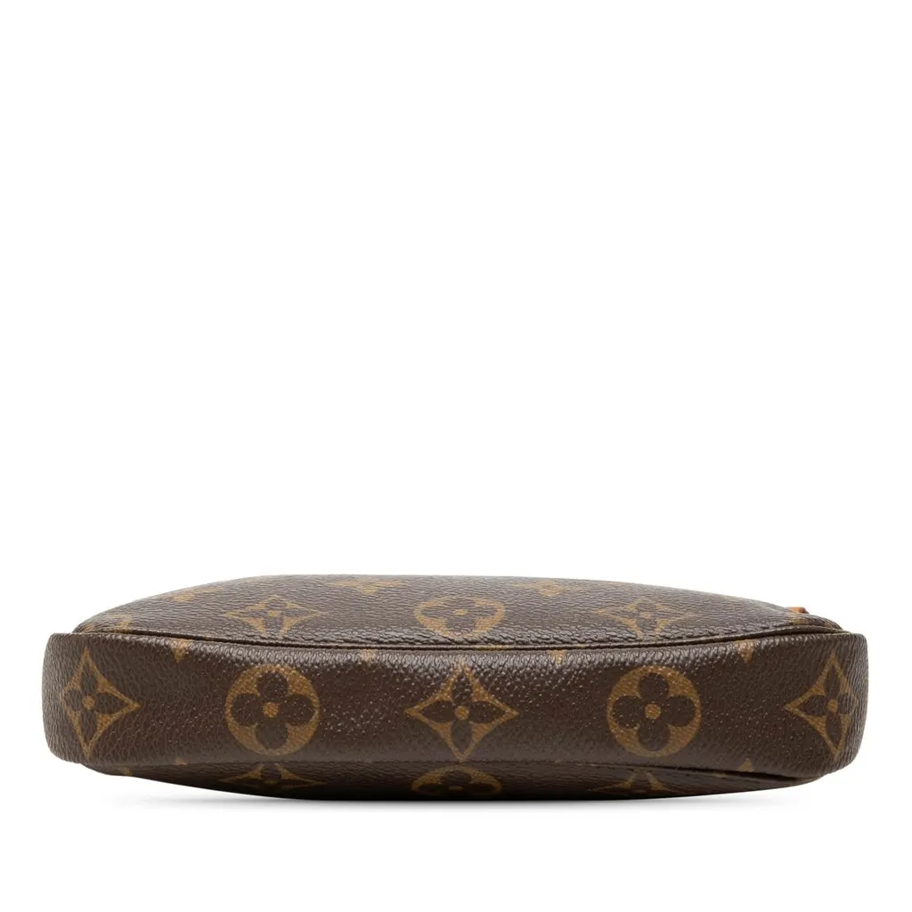 Louis Vuitton Monogram Mini Pochette Accessoires Brown Canvas Very good - Inside View