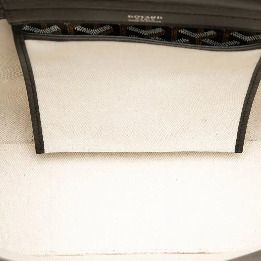 Goyard Goyardine Rouette PM Black Canvas Very good - Model View