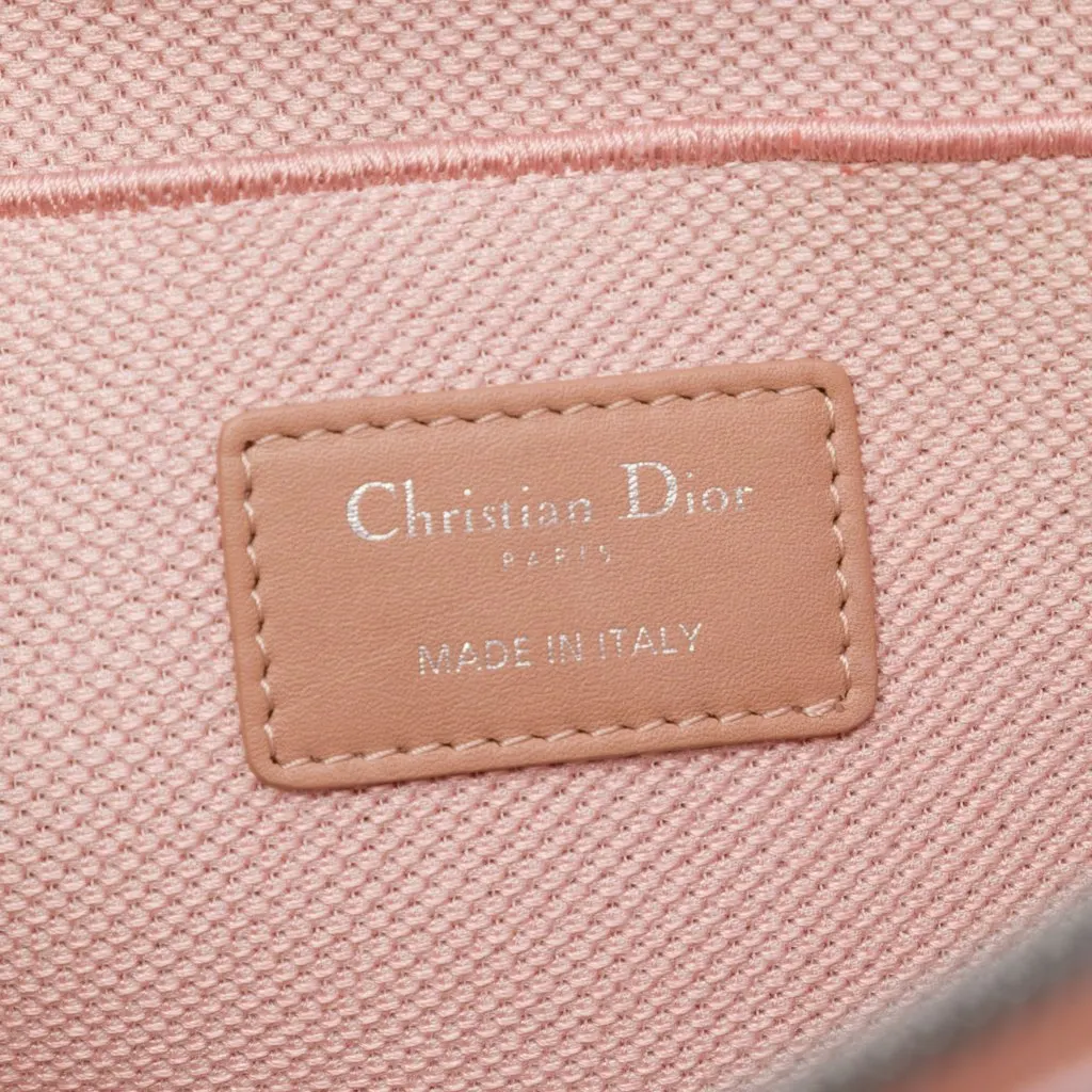 Dior Diortravel Canvas Cannage D Lite Vanity Case Pink Very good - Box View