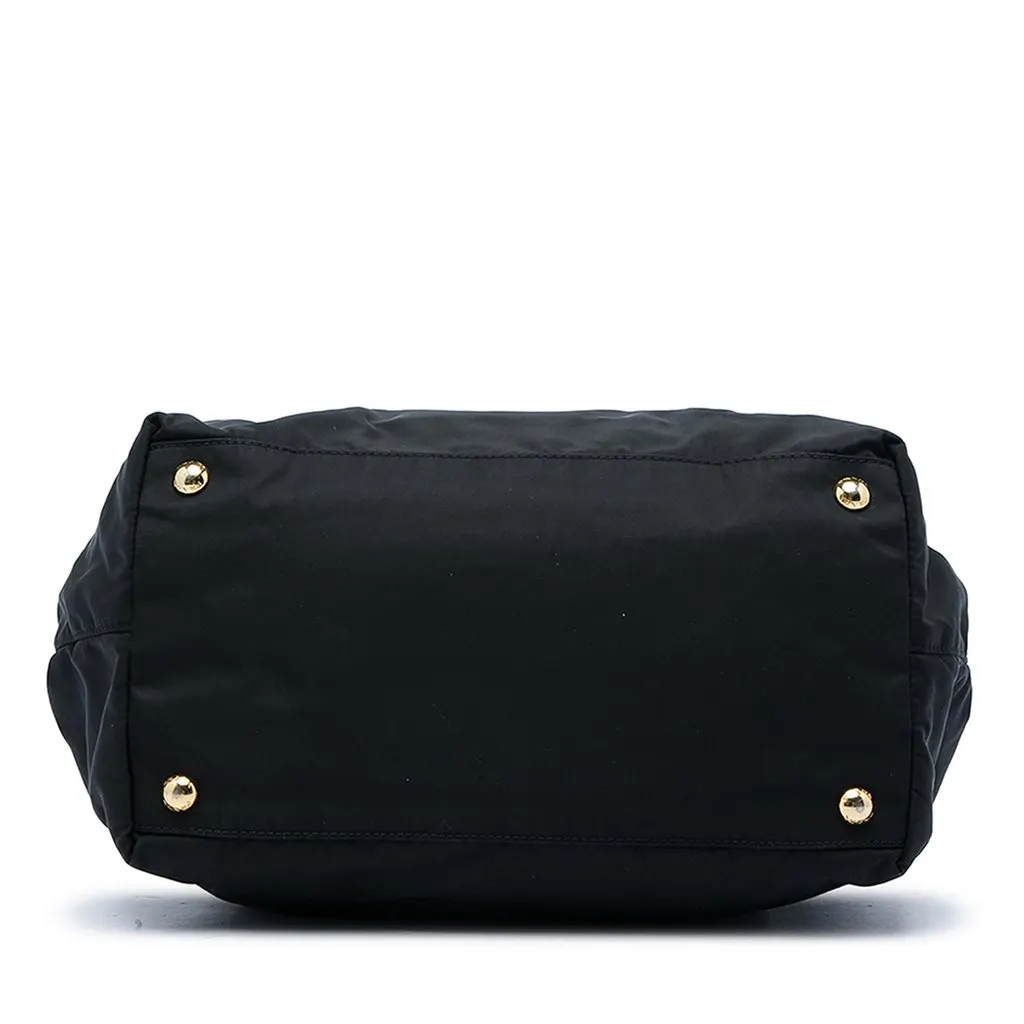 Prada Tessuto Fiocco Bow Tote Black Very good - Inside View