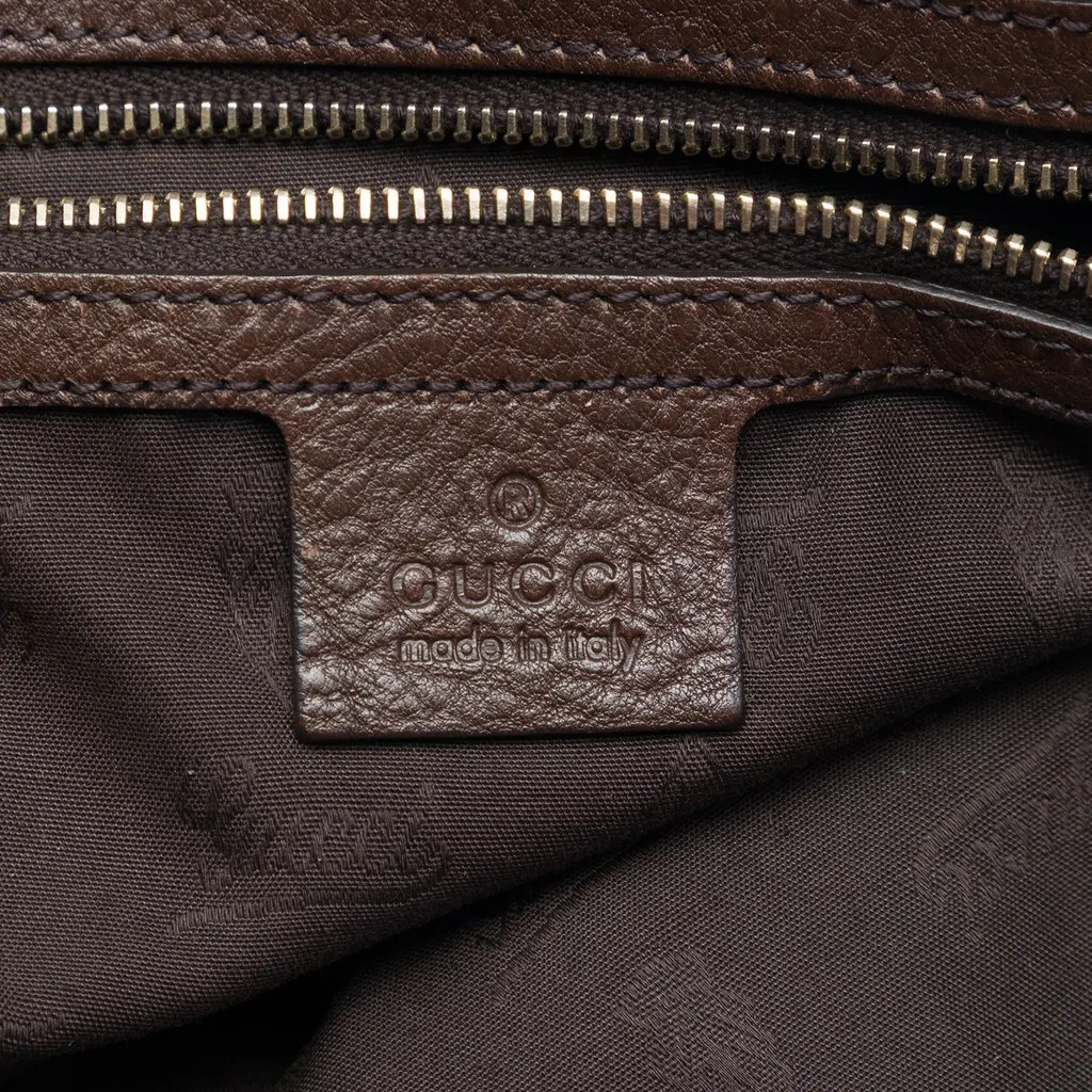 Gucci Large GG Canvas GG Charm Tote Beige Very good - Box View