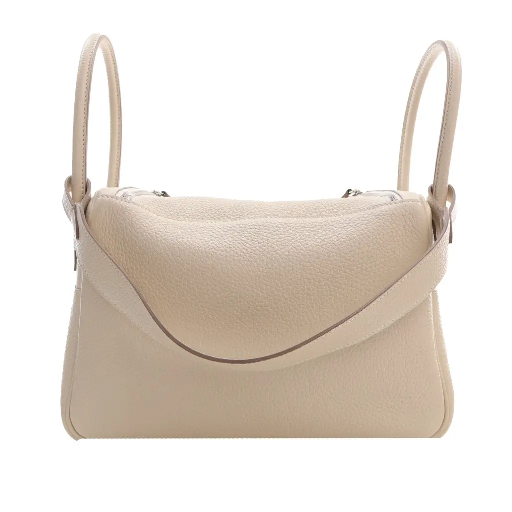 Hermès Clemence Lindy 26 Beige Leather Very good - Inside View