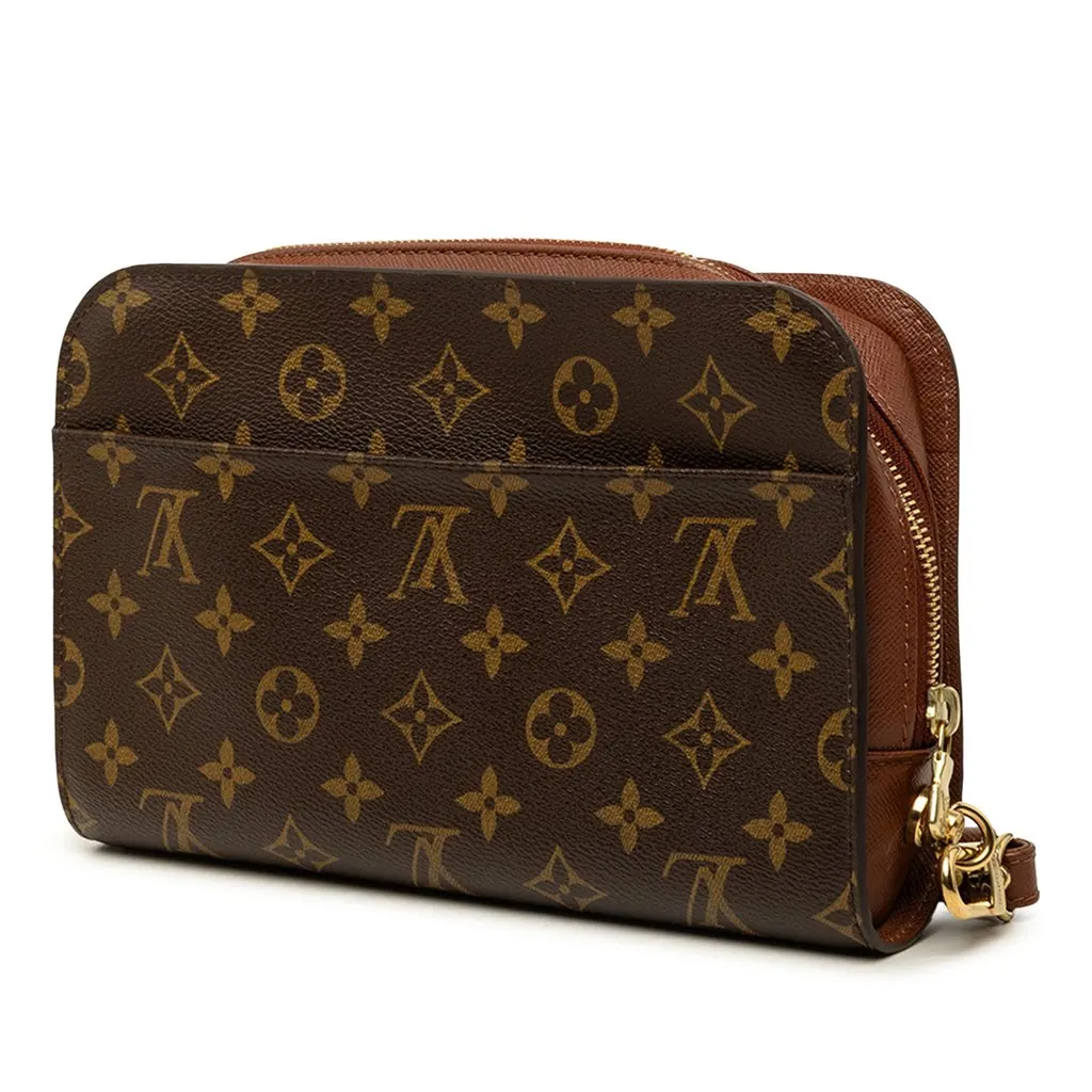 Louis Vuitton Monogram Orsay Brown Canvas Good - Back View