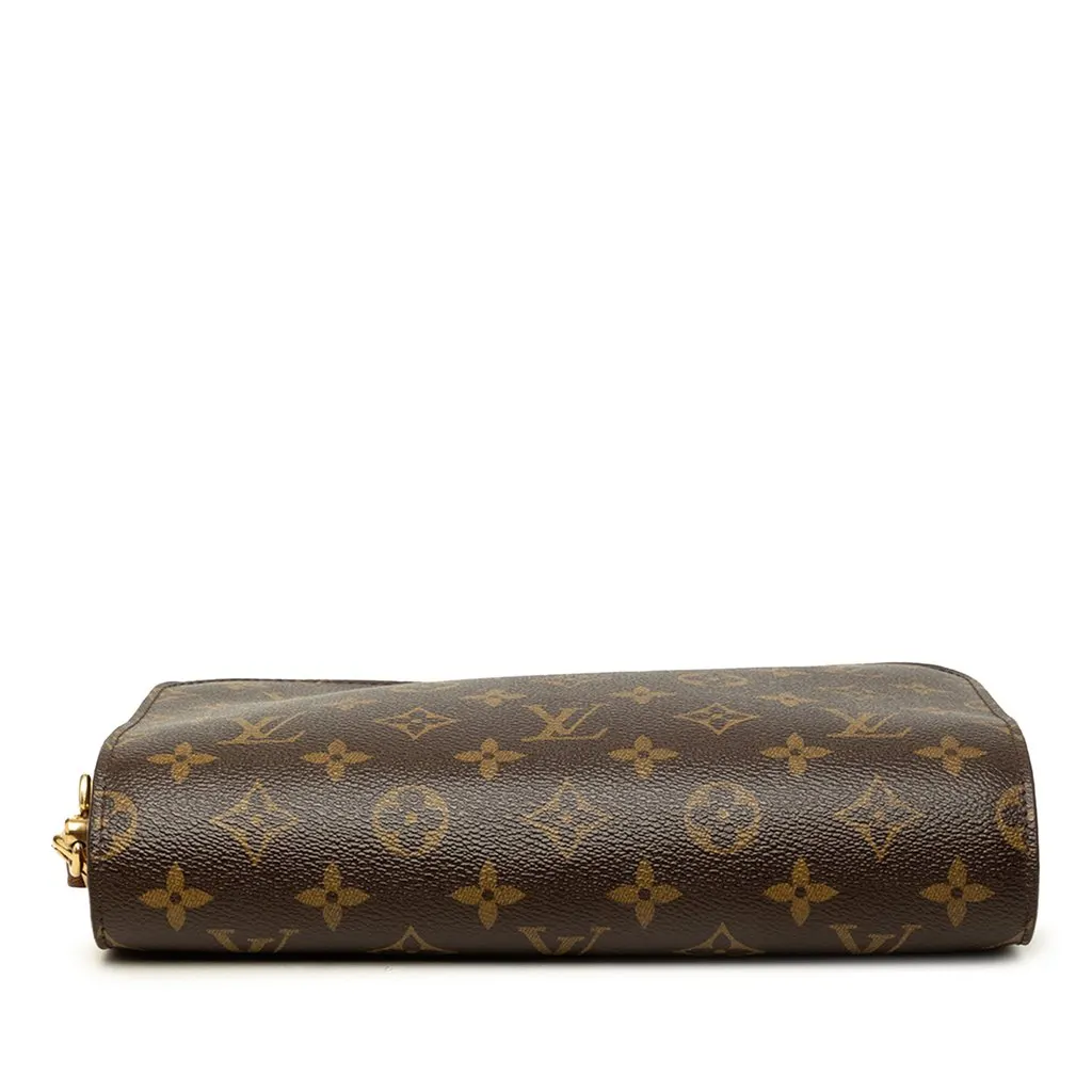 Louis Vuitton Monogram Orsay Brown Canvas Good - Inside View