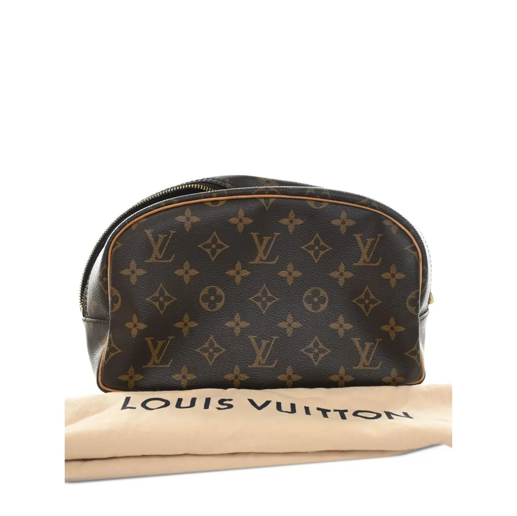 Louis Vuitton Monogram Trousse Toilette 25 Brown Canvas Very good - Box View