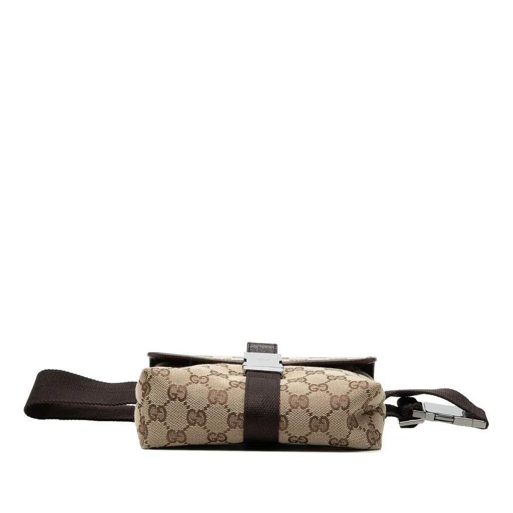 Gucci GG Canvas Belt Bag Beige Very good - Inside View