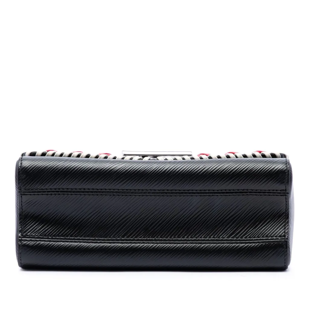 Louis Vuitton Epi Tricolor Embroidered Twist MM Black Leather Very good - Inside View