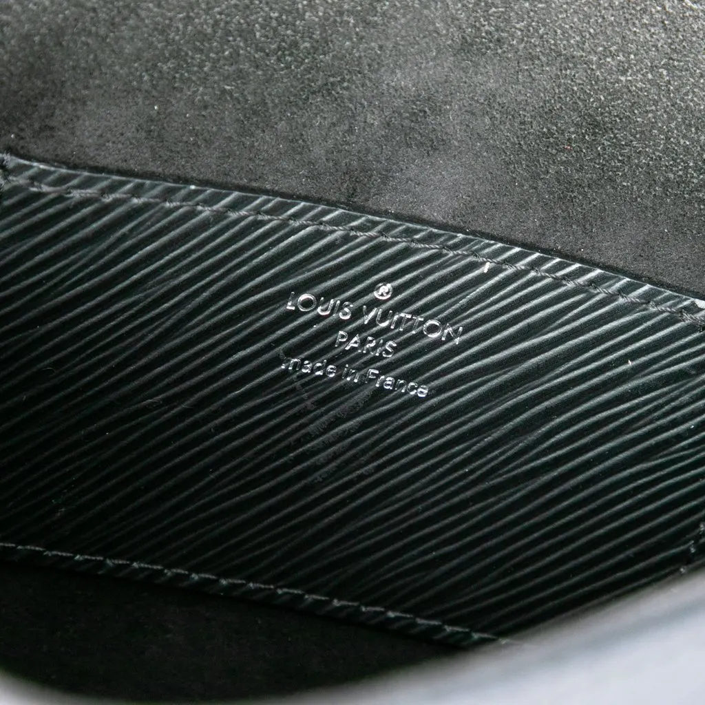 Louis Vuitton Epi Tricolor Embroidered Twist MM Black Leather Very good - Box View