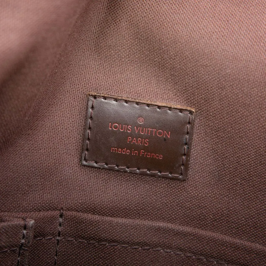Louis Vuitton Damier Ebene Brooklyn PM Brown Canvas Very good - Box View