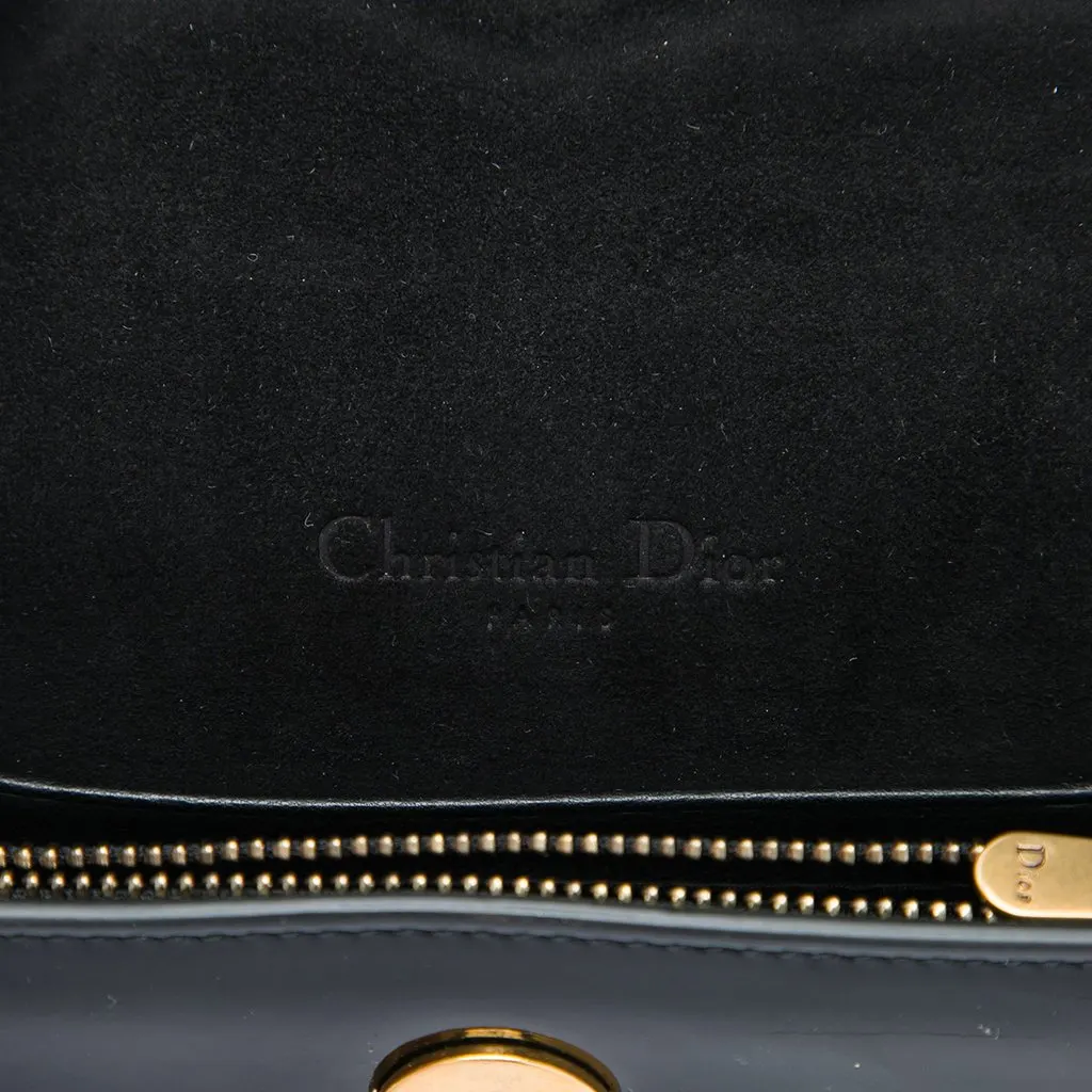 Dior Patent Saddle Belt Bag Black Leather Very good - Box View