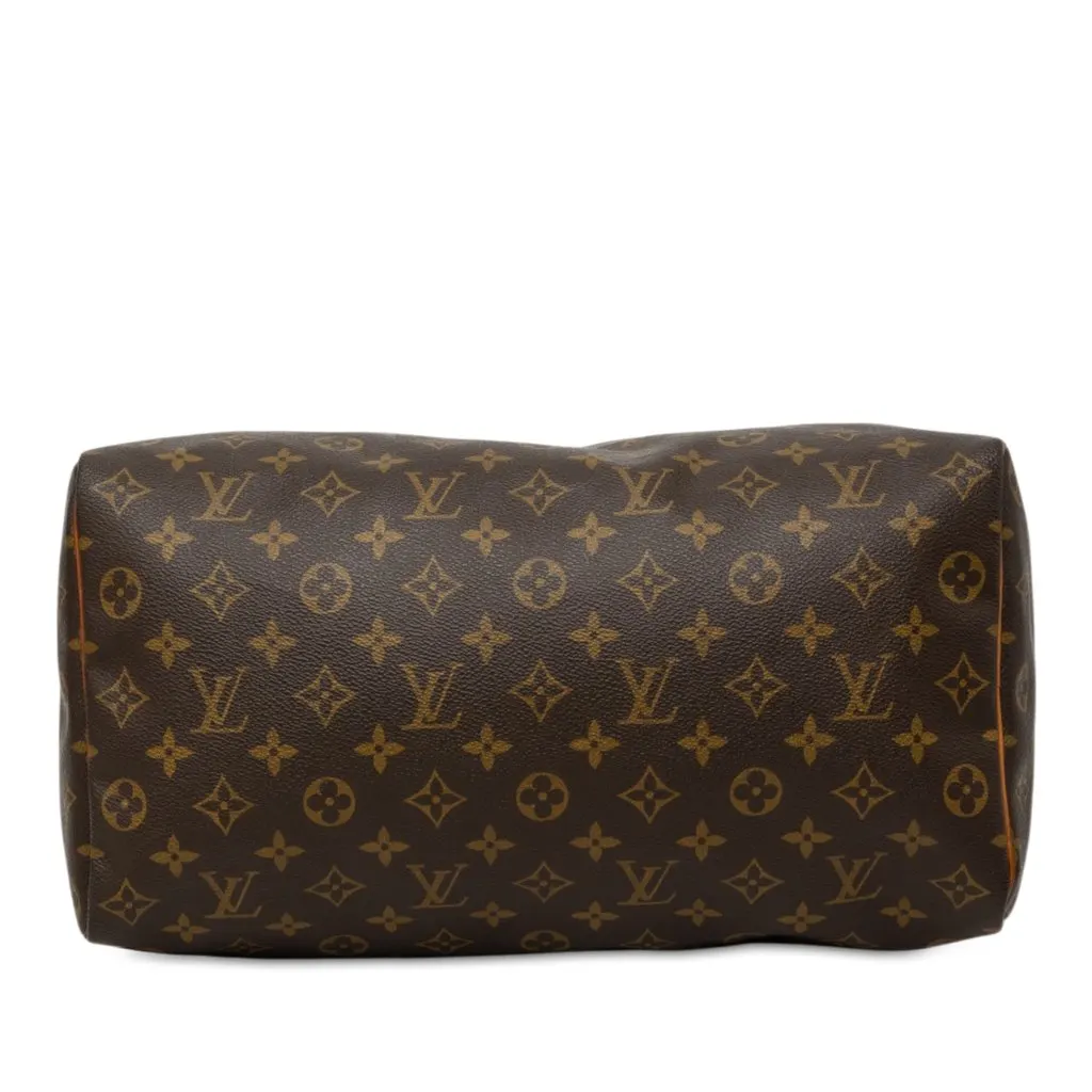 Louis Vuitton Monogram Speedy 35 Brown Canvas Good - Inside View