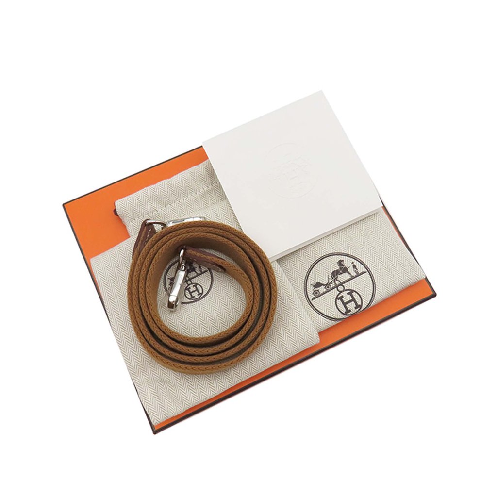 Hermès Clemence Evelyne 16 Amazone Brown Mini Leather