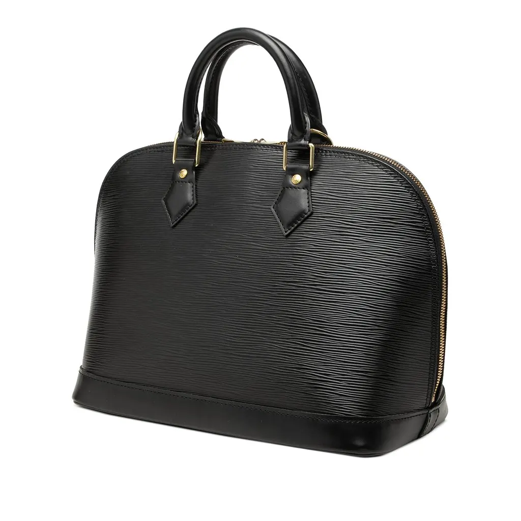 Louis Vuitton Epi Alma PM Black Leather Very good - Back View