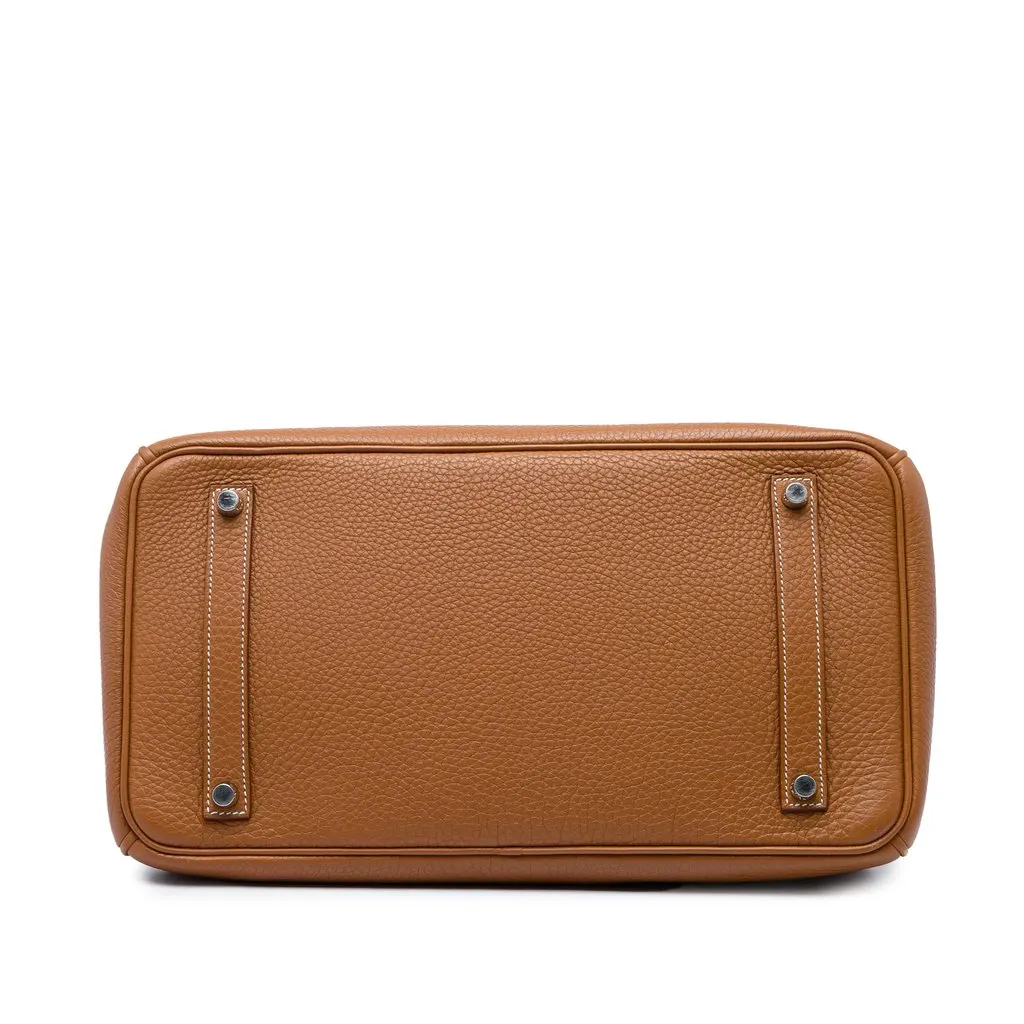Hermès Togo Birkin Retourne 35 Brown Leather Very good - Inside View