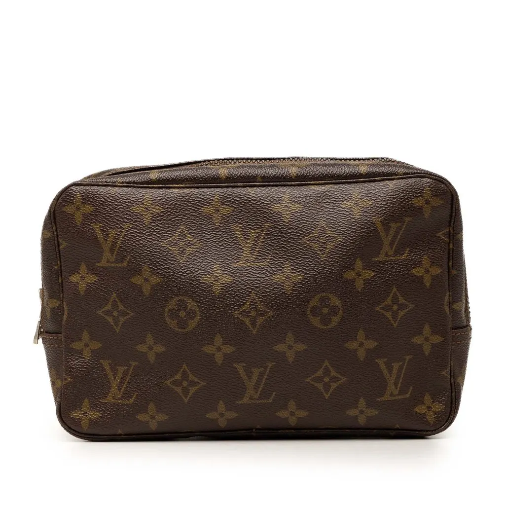 Louis Vuitton Monogram Trousse Toilette 23 Brown Very good - Front View
