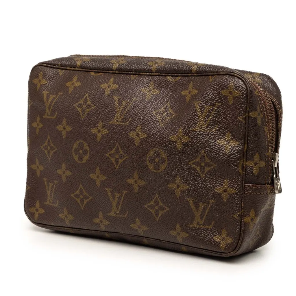 Louis Vuitton Monogram Trousse Toilette 23 Brown Very good - Back View