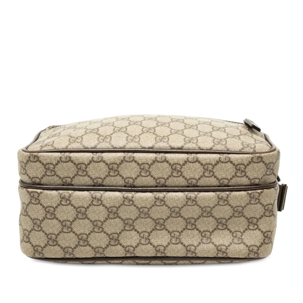 Gucci GG Supreme Crossbody Beige Canvas Very good - Inside View